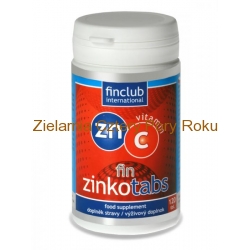 Cynk z witaminą C Zinkotabs 120 tabletek Finclub