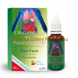 Na pasożyty Para Farm Odrobaczanie Zioła na pasożyty ParaFarm 30 ml