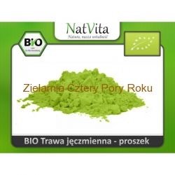 Młody jęczmień BIO Młoda trawa jęczmienna Zielona krew Zielone mleko Proszek Natvita 200 g