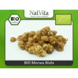 BIO Morwa biala suszona Owoce morwy białej niesiarkowane organiczne 250 g NatVita