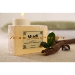 Naturalne mydło sandałowe Khadi do cery wrażliwej 125 g