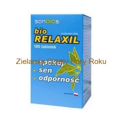 Tabletki uspokajające ziołowe BioRelaxil 60 tabletek Sanbios