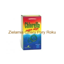 Chlorella Meridian 200 tabletek Algi w tabletkach
