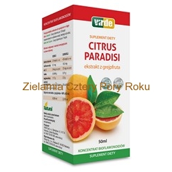 Citrus Paradisi Ekstrakt z owoców grejpfruta krople 50 ml Virde