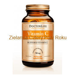 Vitamin C 700mg  z Dziką Różą & Bioflawonoidami 100 kaps