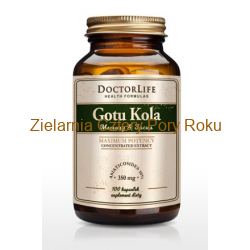 Gotu Kola Extract 350 mg 10% azjakozydy, 100 kapsułek