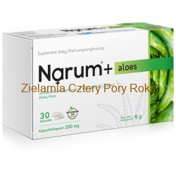 Narum+ Aloes 200 mg, 30 kapsułek