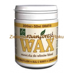 Rainforest Wax® maseczka do włosów blond i siwych 200ml + 50ml