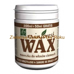 Rainforest Wax® maseczka do włosów ciemnych 200ml + 50ml