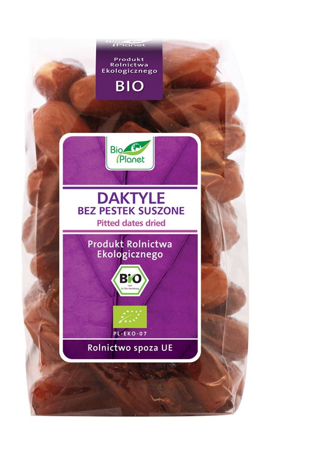 Daktyle suszone na słońcu niesiarkowane Bio Planet cena sklep