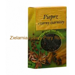 Pieprz czarny ziarnisty 50g DARY NATURY