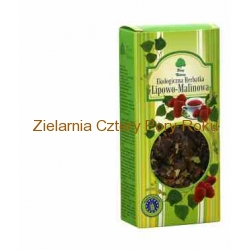 Herbata lipowo-malinowa 80g DARY NATURY