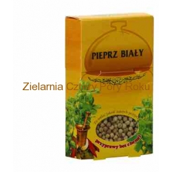Pieprz biały ziarnisty 30g DARY NATURY