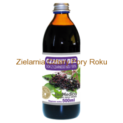 EkaMedica Czarny bez sok 100% 0,5l
