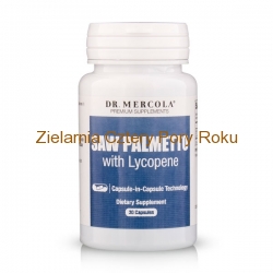 Saw Palmetto z likopenem Dr Mercola 30 kapsułek