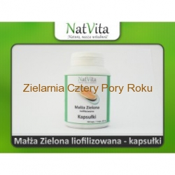 Małża nowozelandzka Liofilizowana zielona ekstrakt 400 mg 100 kaps. NatVita