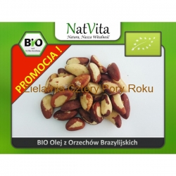 Olej z orzechów brazylijskich BIO 250 ml NatVita