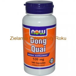 Dong Quai Kobiecy żeń-szeń 100 kapsułek Now