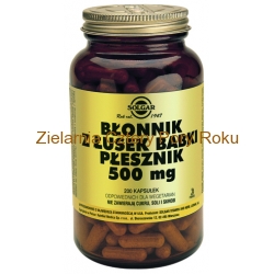 Błonnik z łusek babki płesznik Solgar 500 mg 