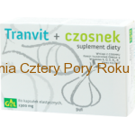Tran z czosnkiem Tranvit+Czosnek Gal 1300 mg 80 kapsułek