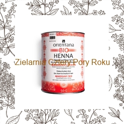 BIO Henna MAHONIOWA CZERWIEŃ, 50g Orientana