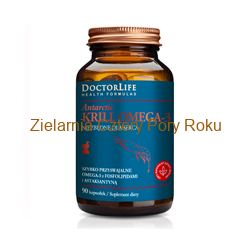 Olej z Kryla: Antarctic Krill Oil 600mg  Omega-3 90 kapsułek 