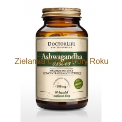Ashwagandha KSM-66 500 mg 60 kapsułek