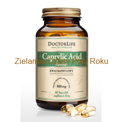 Kwas Kaprylowy Caprylic Acid Special 800 mg  60 kaps
