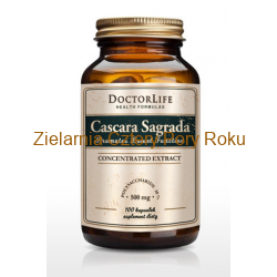 Cascara Sagrada 500 mg 100 kapsułek