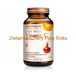 Vitamin C 1000mg Timed-Release z Dziką Różą 150 tabletek