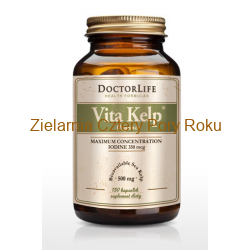 Jod Vita Kelp 500mg,  Jod 350mcg 150 kapsułek