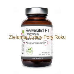 RESVERATROL PT KENAY AG PTEROSTILBENY - Resweratrol PT (60 kapsułek) - suplementy diety