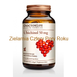 Ubichinol 50 mg Aktywny koenzym Co-Q10  60 softgels