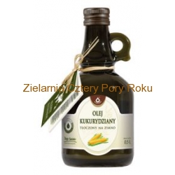 Olej kukurydziany tłoczony na zimno 500 ml Oleofarm